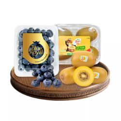 Combo blueberry New Zealand + kiwi vàng chín (1 Combo)