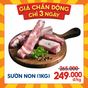 Sườn non (1 Kg)