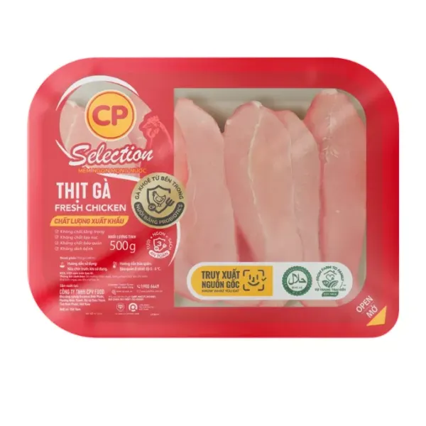 Lườn gà tươi CP khay 500g