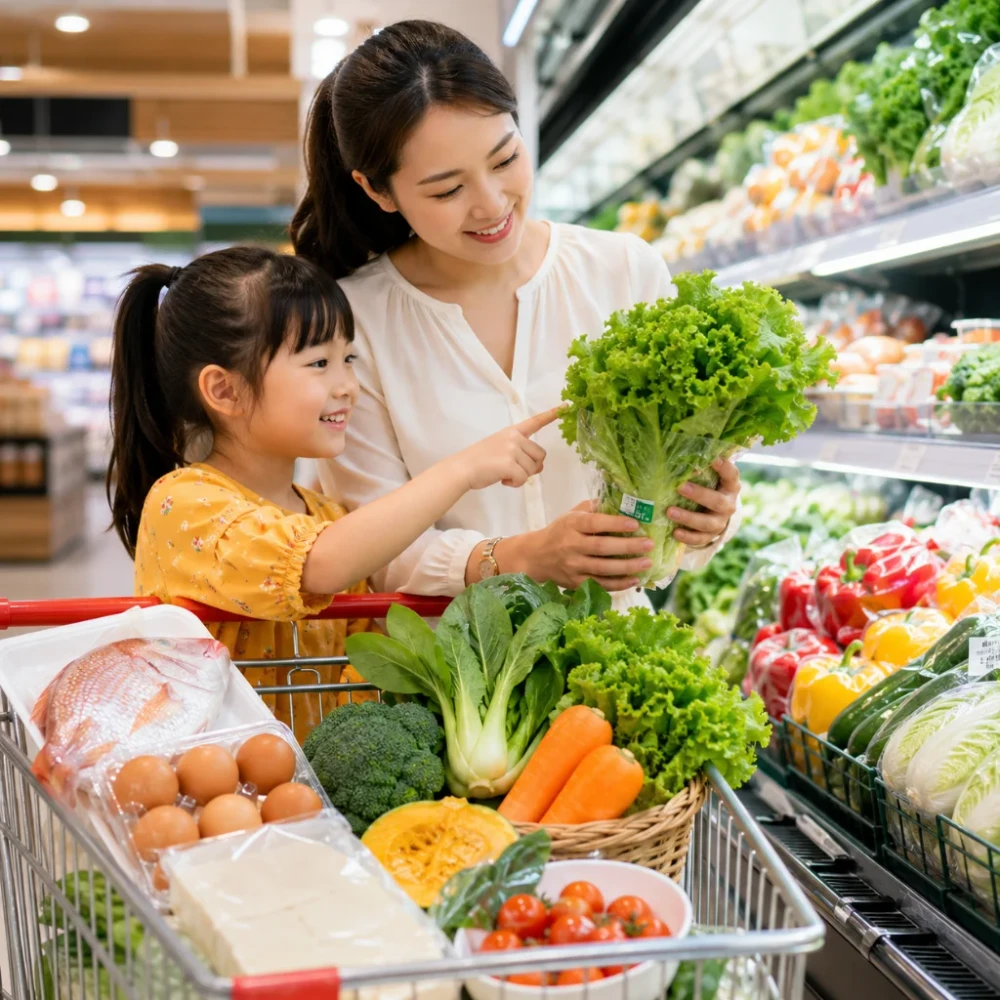 Hình thành thói quen ăn vặt lành mạnh cho học sinh bắt đầu từ những lựa chọn nhỏ mỗi ngày. (Ảnh được tạo bởi AI)