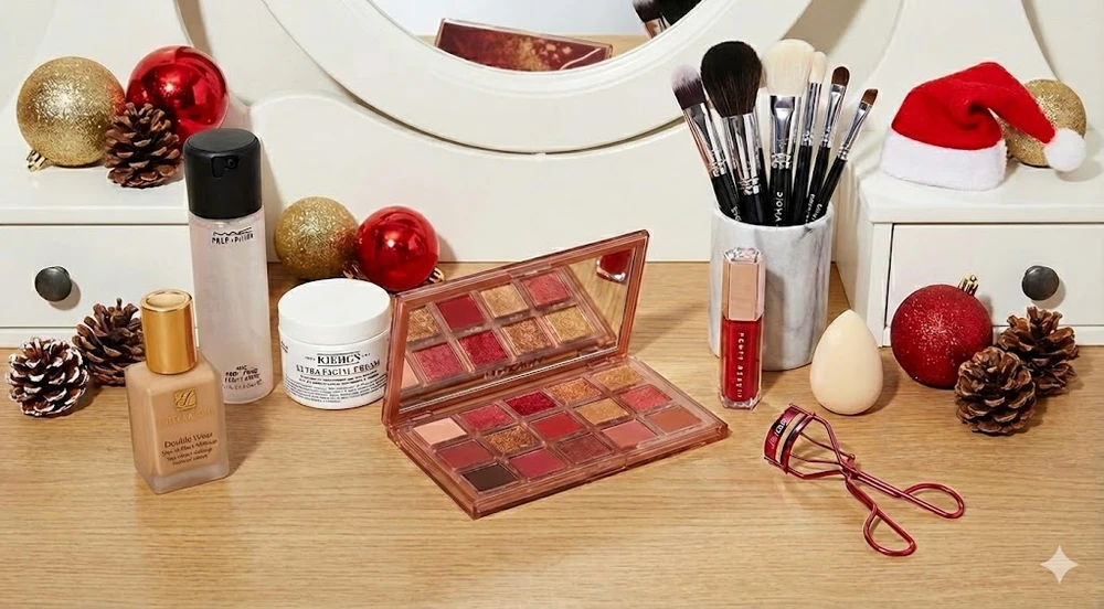 makeup Giáng Sinh