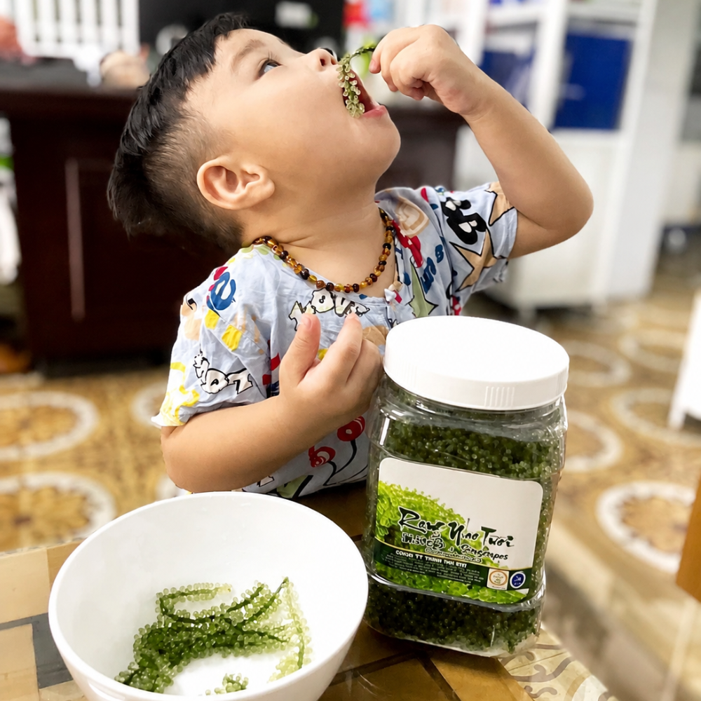 Các sản phẩm dinh dưỡng sạch từ biển tự nhiên phù hợp cho mọi lứa tuổi của Trí Tín.