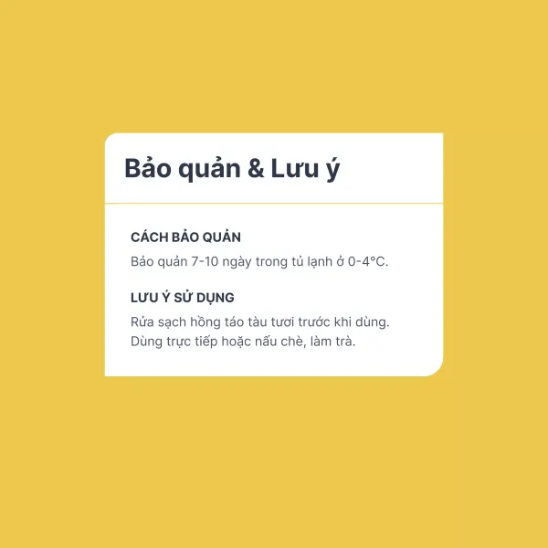 Hồng táo hộp 500g