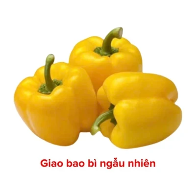 Ớt chuông vàng Đà Lạt VietGAP quả từ 200g