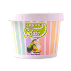 Kem hộp bơ dừa non Happy Galeto hộp 125ml