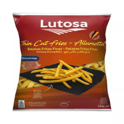 Khoai tây đông lạnh sợi nhỏ Lutosa 1kg (1 Gói)