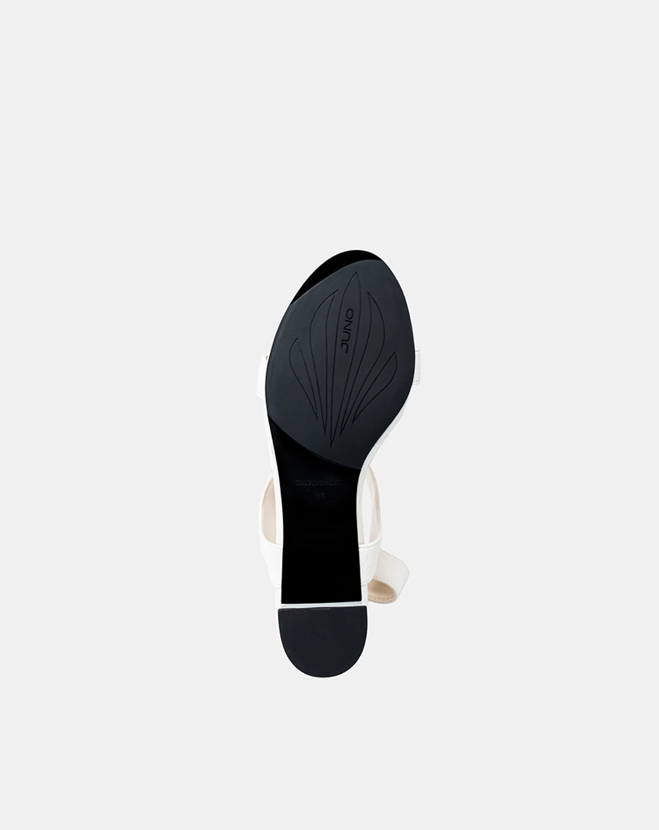 Giày Sandal Gót Trụ Quai Ngang Basic - Image 9