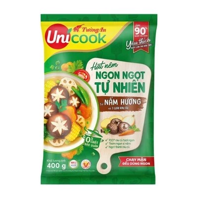 Hạt nêm Unicook vị nấm hương gói 400g