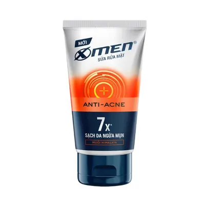 Sữa rửa mặt sạch da ngừa mụn X-Men tuýp 100g