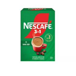 Cà phê đậm vị cà phê Nescafe hộp 20 gói x 16g