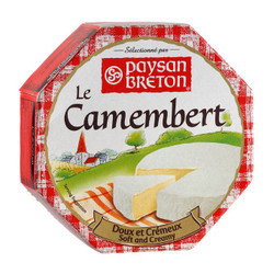 Phô mai camembert Paysan Breton hộp 125g (1 Hộp)