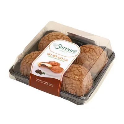 Bánh su Socola Cookie Savoure hộp 104g
