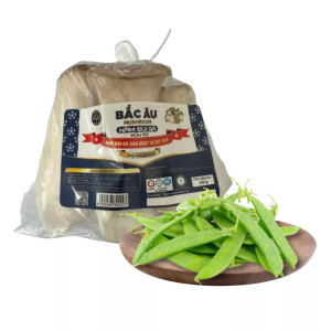 Combo 200g đậu hà lan và 250g nấm đùi gà