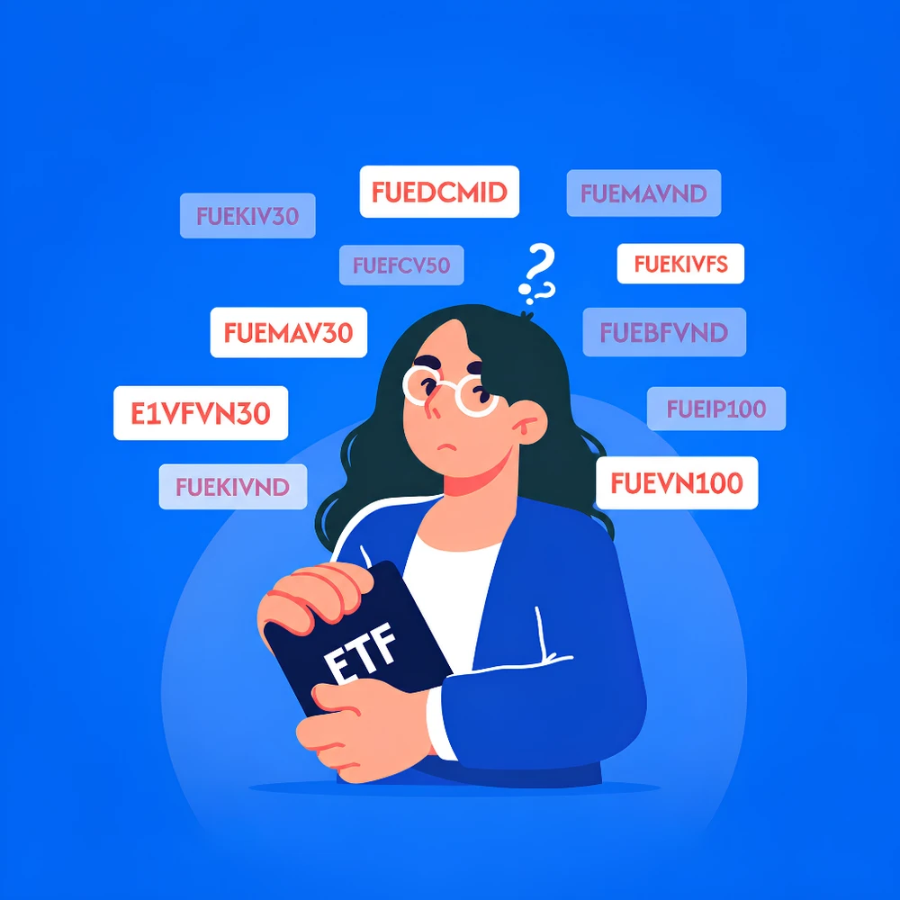 Người mới nên tìm hiểu kỹ chỉ số mô phỏng, danh mục tài sản và mức độ phù hợp với mục tiêu đầu tư trước khi chọn ETF. (Ảnh được tạo bởi AI)
