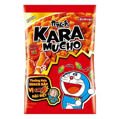 Snack bắp vị cay đặc biệt Karamucho gói 64G