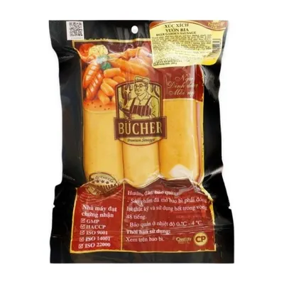 Xúc xích vườn bia CP gói 200g