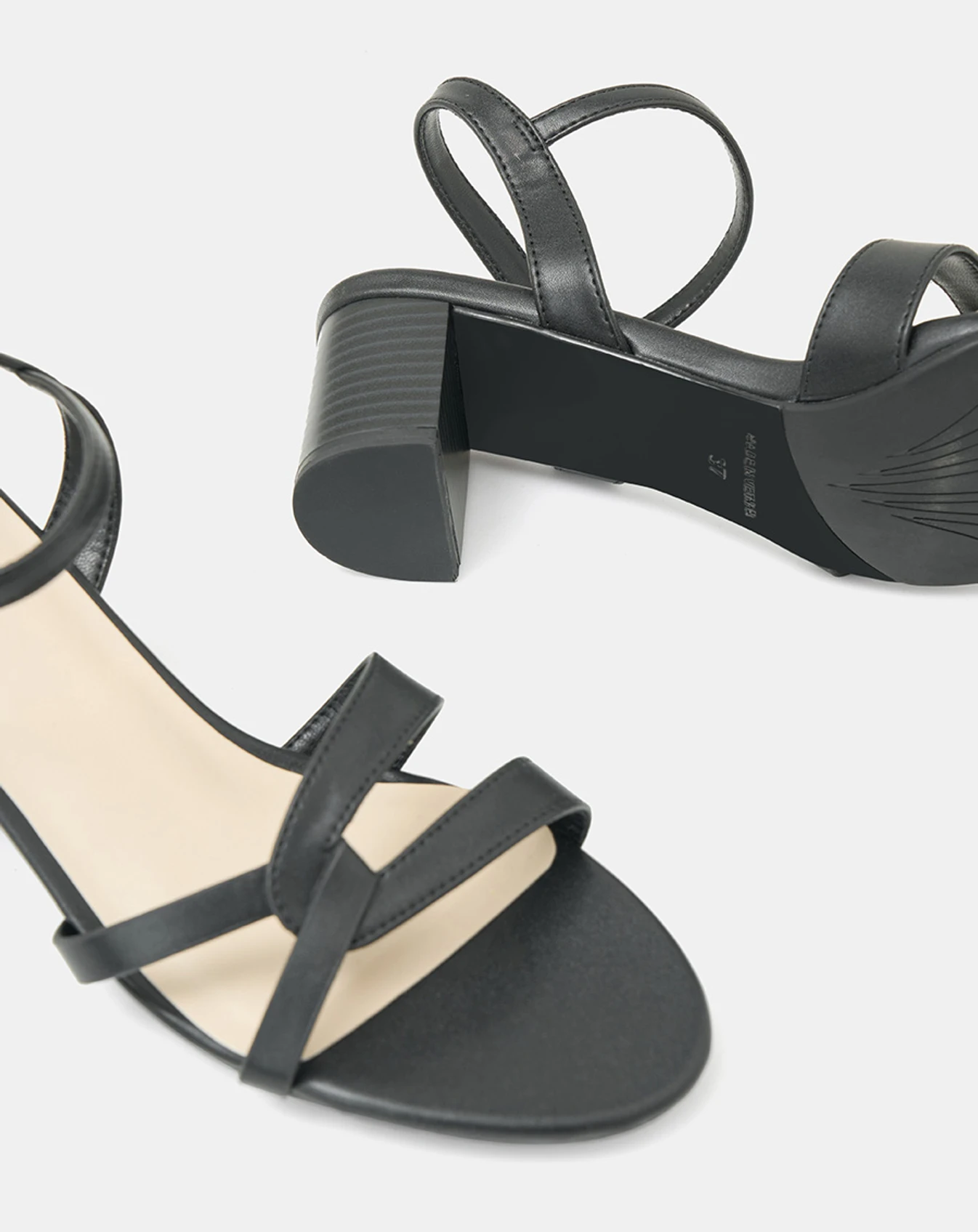 Giày Sandal Gót Vuông - Image 4