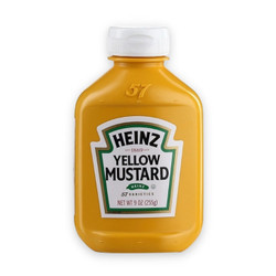 Mù tạt vàng Heinz chai 255g