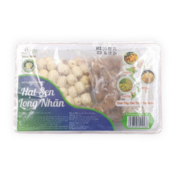 Set nguyên liệu chè hạt sen long nhãn Senta hộp 200g