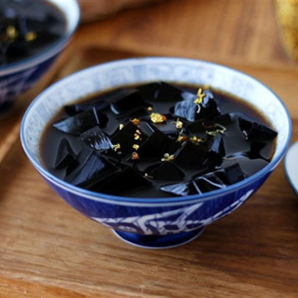 sương sáo hạt chia thanh mát, bổ dưỡng