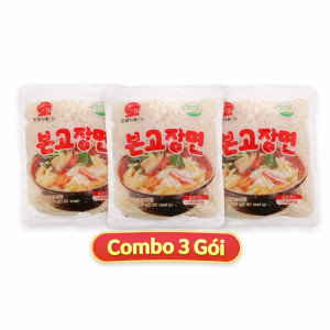 Combo 3 Mì Bon Go Jang gói 200g (3 gói)