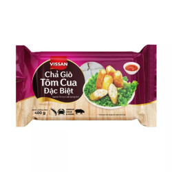 Chả giò tôm cua đặc biệt Vissan 400g (1 Gói)
