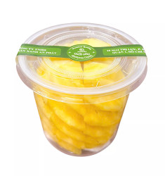 Thơm trái cắt sẵn ly 350g (1 Ly)