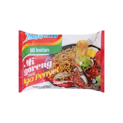 ​​​​​​​Mỳ xào khô ăn liền vị sườn Goreng Rasa Iga Penyet Indomie gói 80g