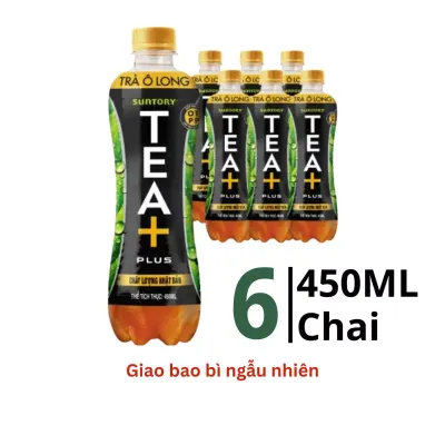 Lốc 6 chai trà Oolong Tea+ 450ml