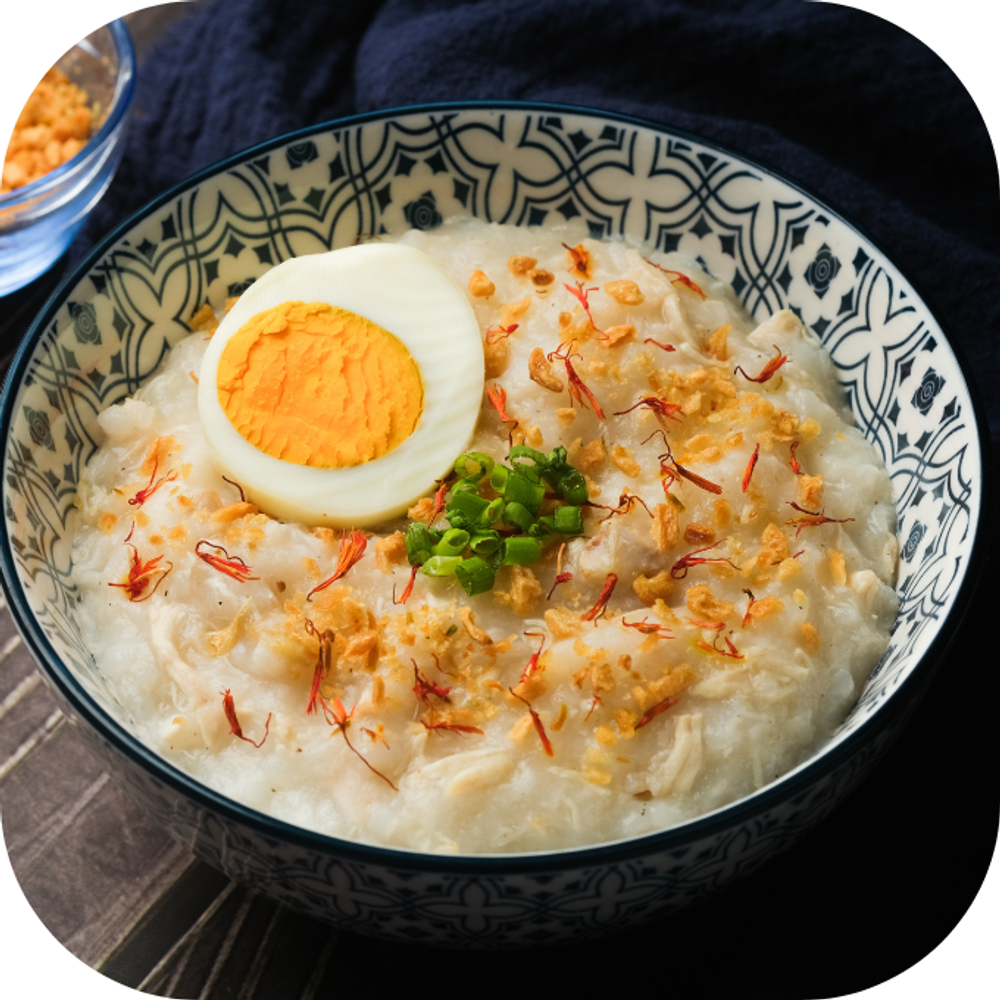 cháo cá hồi