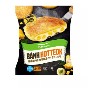 Bánh hotteok nhân phô mai ngô Pulmuone 360g (1 gói)