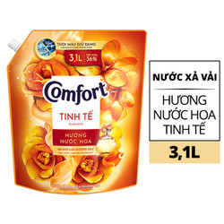 Nước xả Comfort hương nước hoa tinh tế túi 3.1L