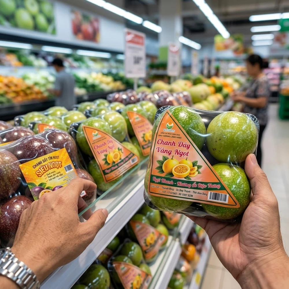 Mua chanh dây tươi ngon, giá tốt tại Kingfoodmart sạch uy tín.