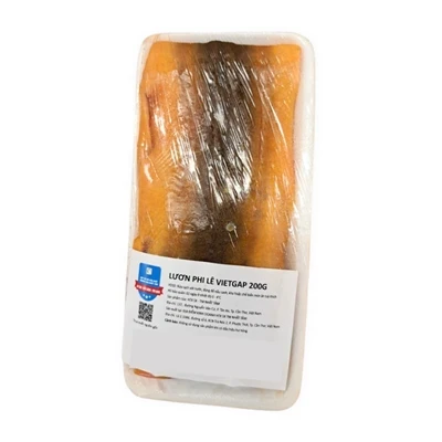 Lươn phi lê VietGAP vỉ 200g