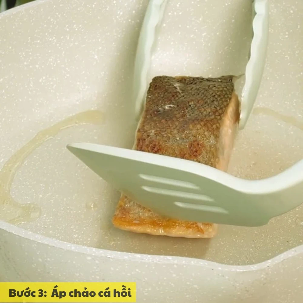 áp chảo cá hồi