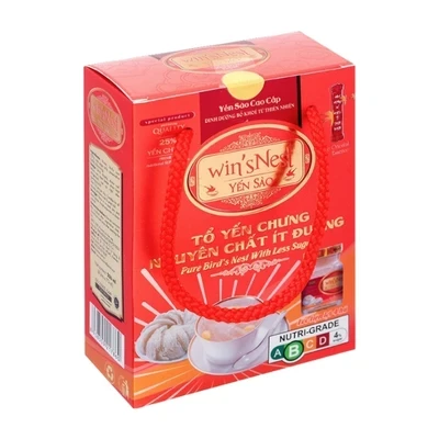 Lốc 4 hũ tổ yến chưng sẵn Win'snest dành cho trẻ em 25% 70ml
