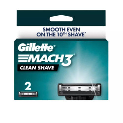 Bộ 2 lưỡi cạo Mach3 Clean Gillete (1 bộ)