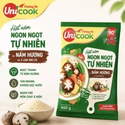 Hạt nêm Unicook vị nấm hương gói 400g