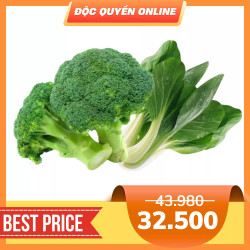 Combo Cải thìa & Bông cải xanh Đà Lạt