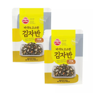 Combo rong biển trộn cơm cháy tỏi Otoki gói 30g (2 Gói)