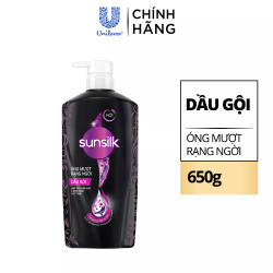 Dầu gội óng mượt rạng ngời Sunsilk chai 650g