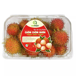 Chôm chôm nhãn hộp 500G (1 Hộp)