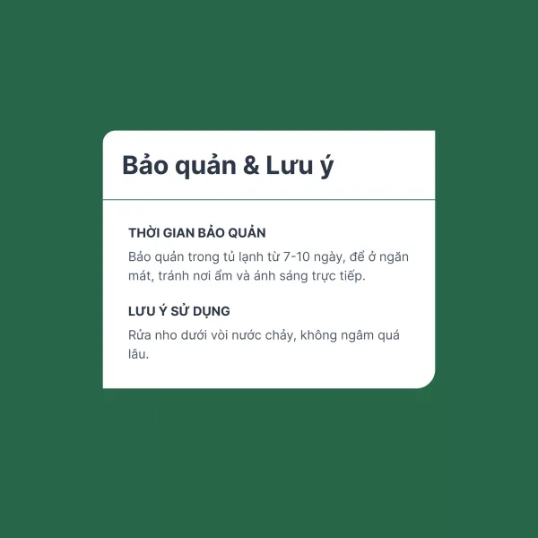 Nho Muscat Hàn Quốc hộp 450g