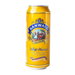 Bia vàng Hefeweizen 4.9% Sanwald lon 500ml (1 Lon)