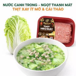 Combo canh cải thảo thịt bằm