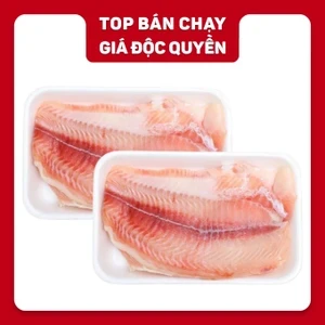 Combo 2 vỉ cá basa phi lê VietGAP 300g