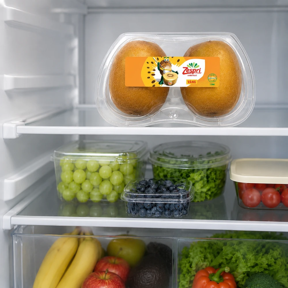 Bảo quản kiwi đúng cách trong tủ lạnh tươi lâu tại nhà.