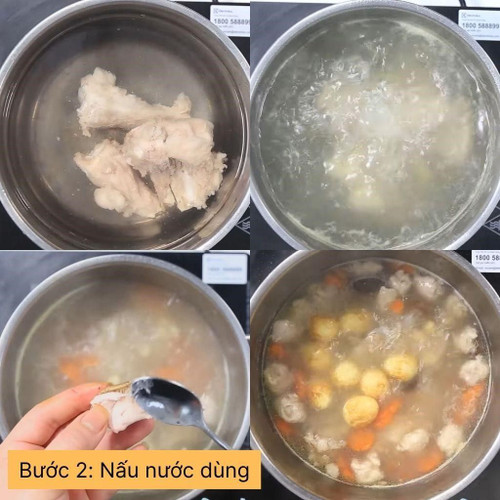 nấu nước dùng