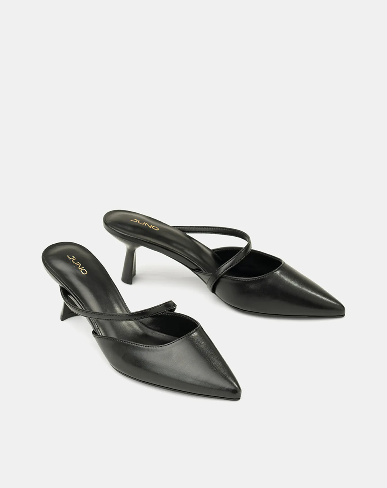 Giày Cao Gót Mules Quai Chéo - Image 7