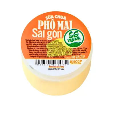 Sữa chua phô mai Sài Gòn Milk hộp 100g